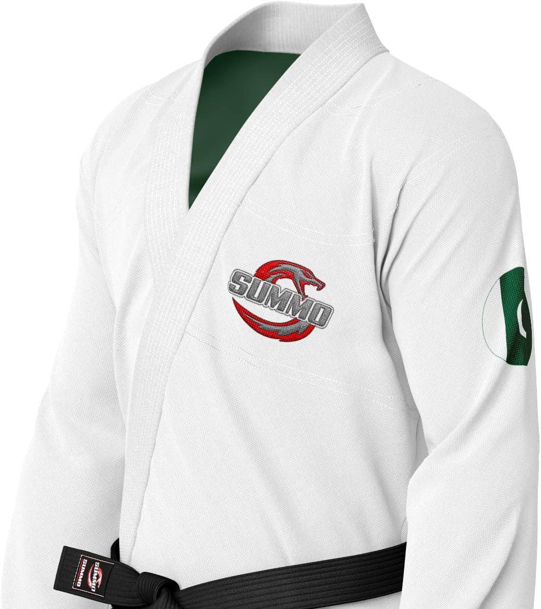 Summo Pakistan White Sublimation Bjj Gi