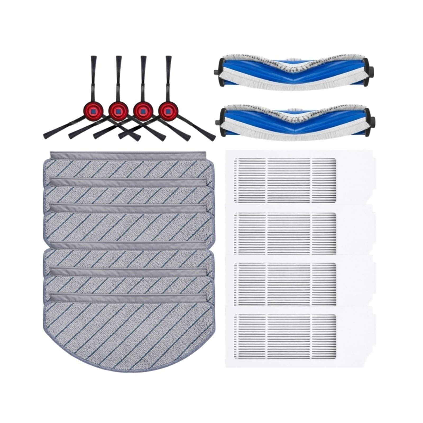 Spare Parts Kit，Compatible For Ecovacs，N20 Pro Plus Robot Vacuum Parts