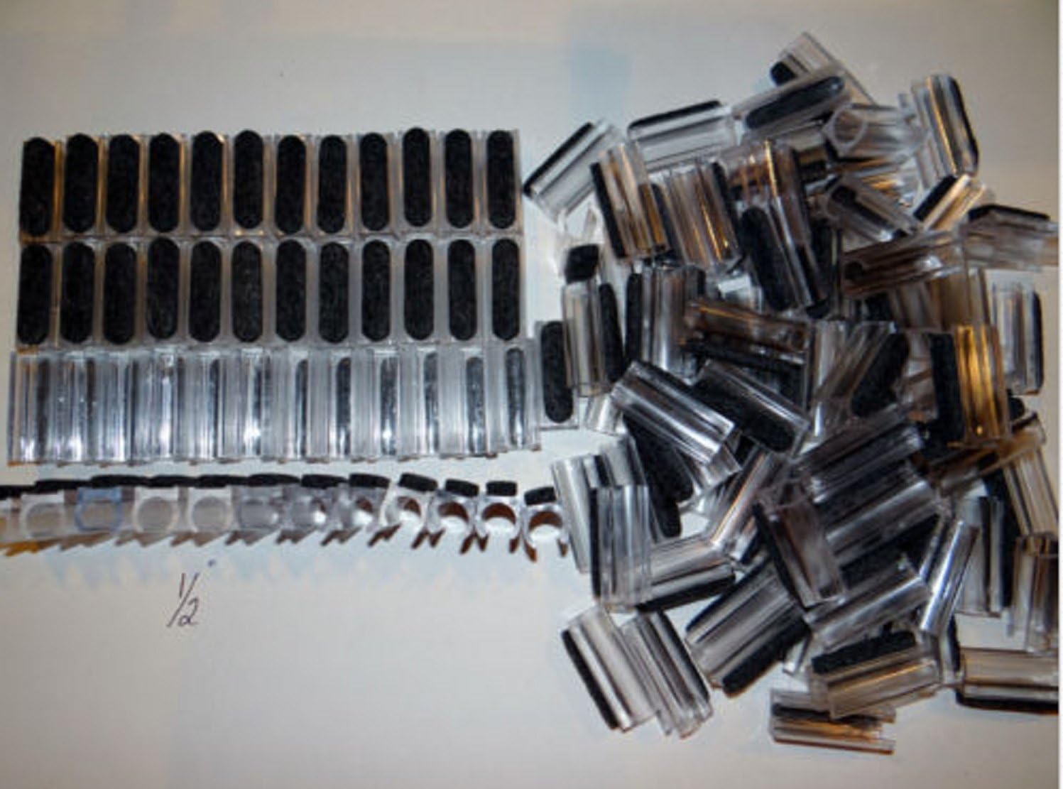 USA Premium Store (100) 1/2" HEAVY DUTY SLED FELT BASE