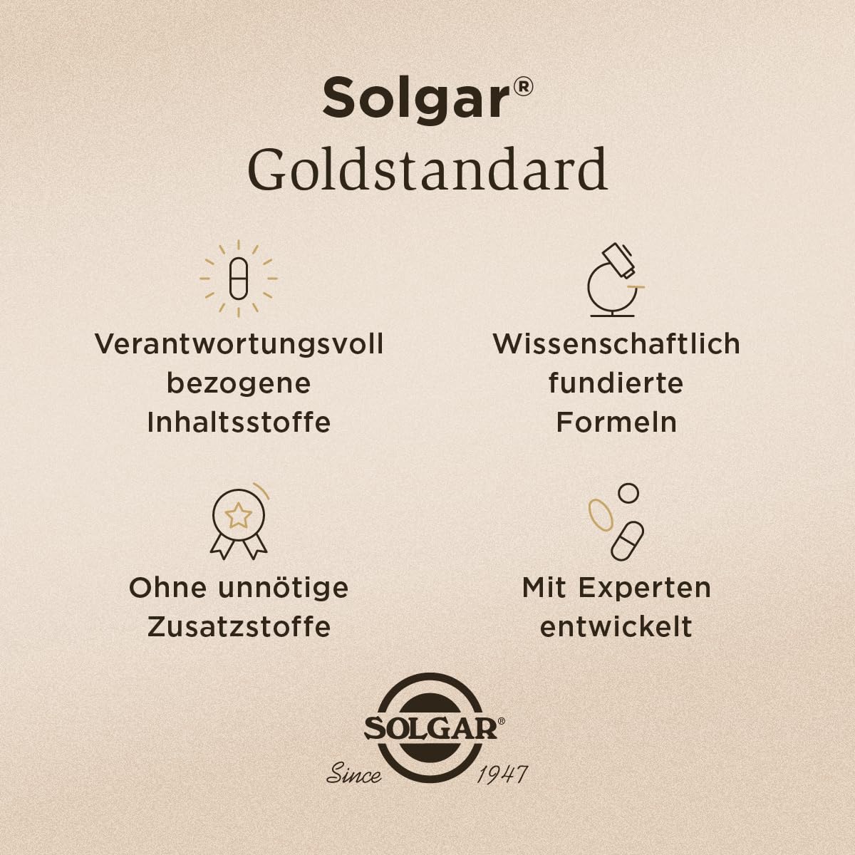 SOLGAR® MIKROBIOTISCHER KOMPLEX | Mit 4 wesentlichen Bakterienstämmen | Für das Magen-Darm-System | 60 vegane & magensaftresistente Kapseln