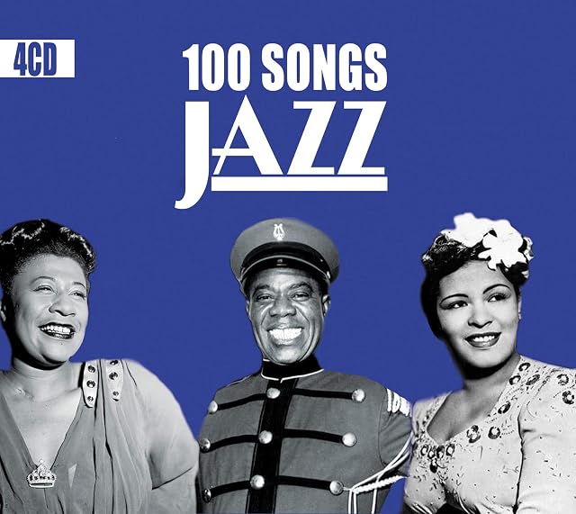 100 Piosenki Jazz, Swing, New Orleans, Classics Jazz Songs & Standards [4CD]