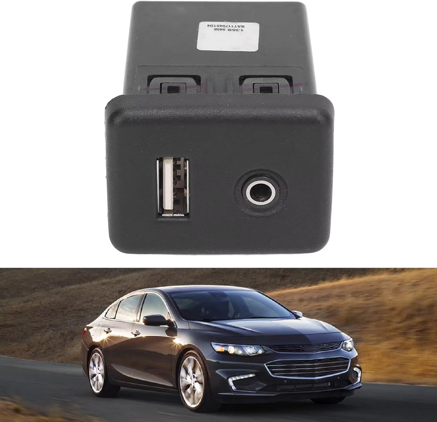 Автомобильный адаптер USB-AUX для Buick Regal EG1 2009, 2010, 2011, 2012, 2013, 2014, 2015, 2016, 2017 Автомобильный адаптер USB-AUX для разъема Jack 13599456