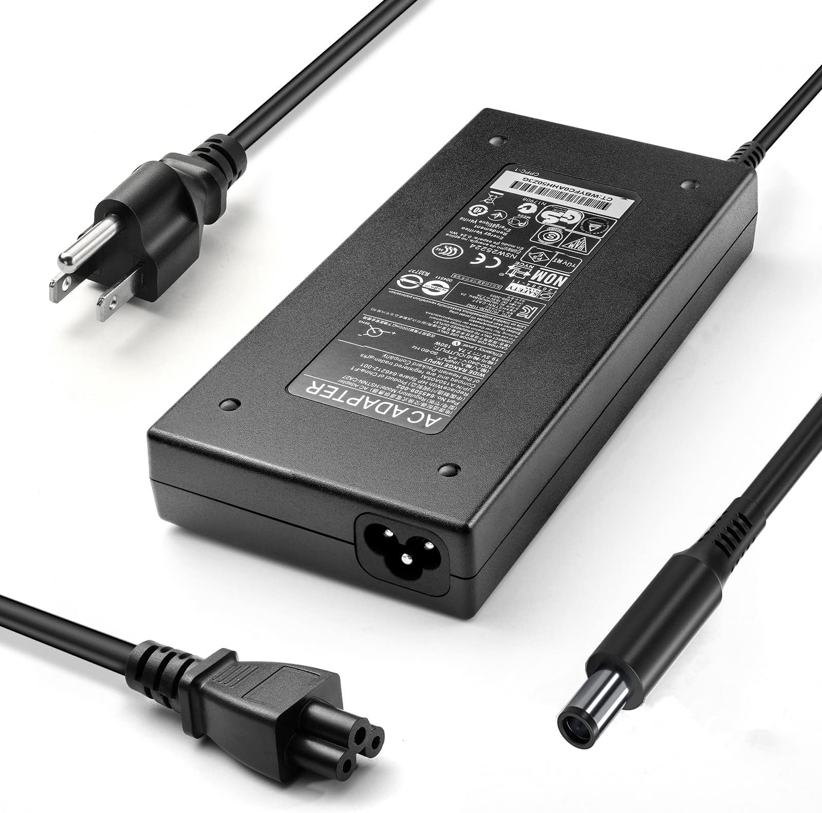 150W Charger Fit for HP Thunderbolt Dock 120W G2 2UK37AA G4 4J0A2AA 4J0A2AA#ABA, G2 HSN-IX01, ProDesk 600 G4 G5 G3, EliteBook 8460W, 906329-001 932446-850 693709-001 801637-001 AC Adapter
