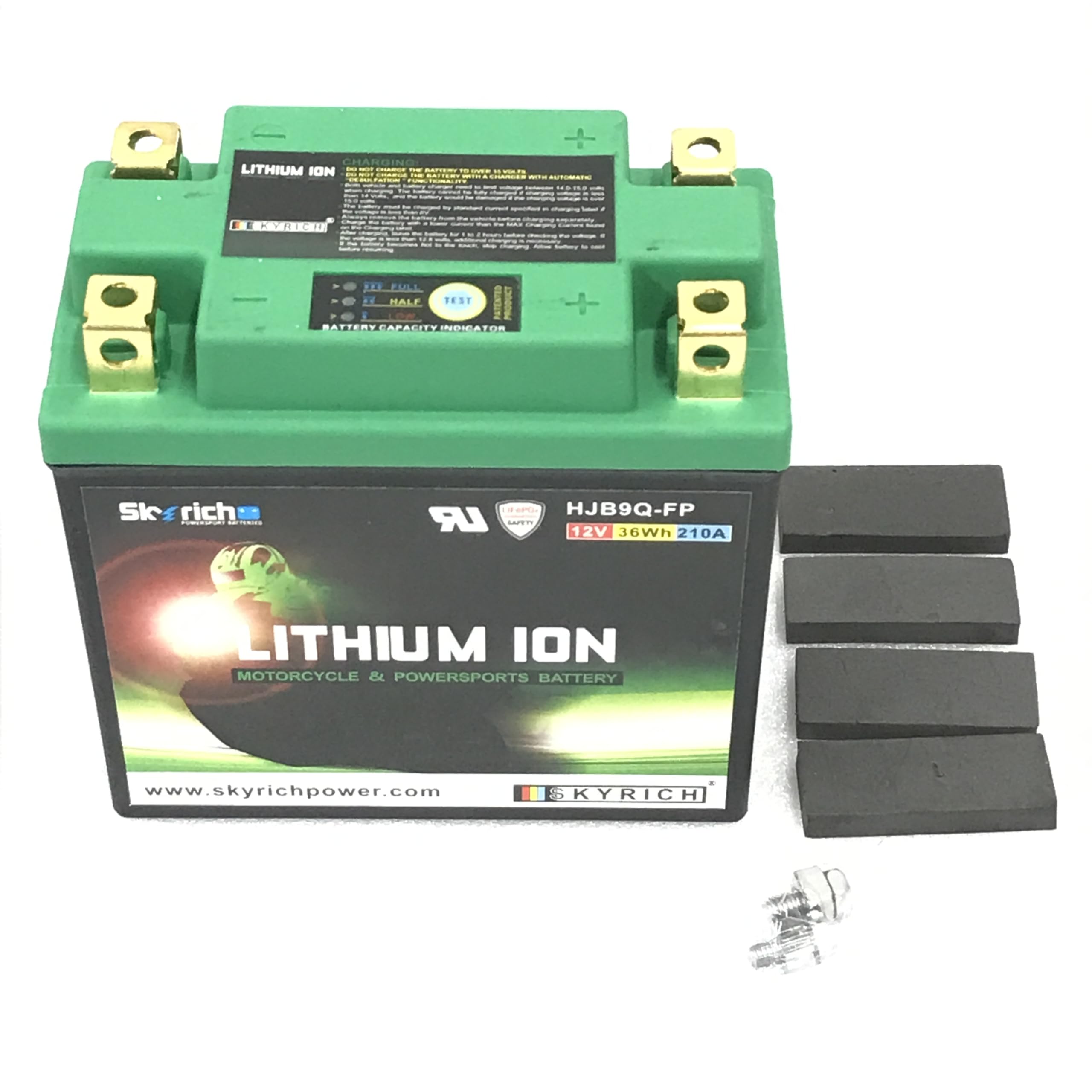 Skyrich Batterie Lithium ION LIB9 sans Entretien
