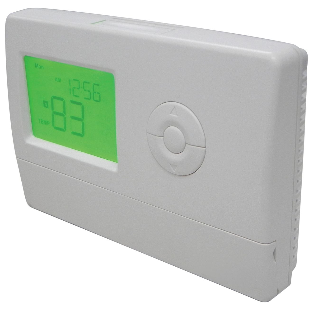 Dayton 6EEA2 Digital Thermostat, 1H, 1C, Non-Prog