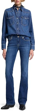 7 for All Mankind Women's Womens Kimmie Bootcut Jeans