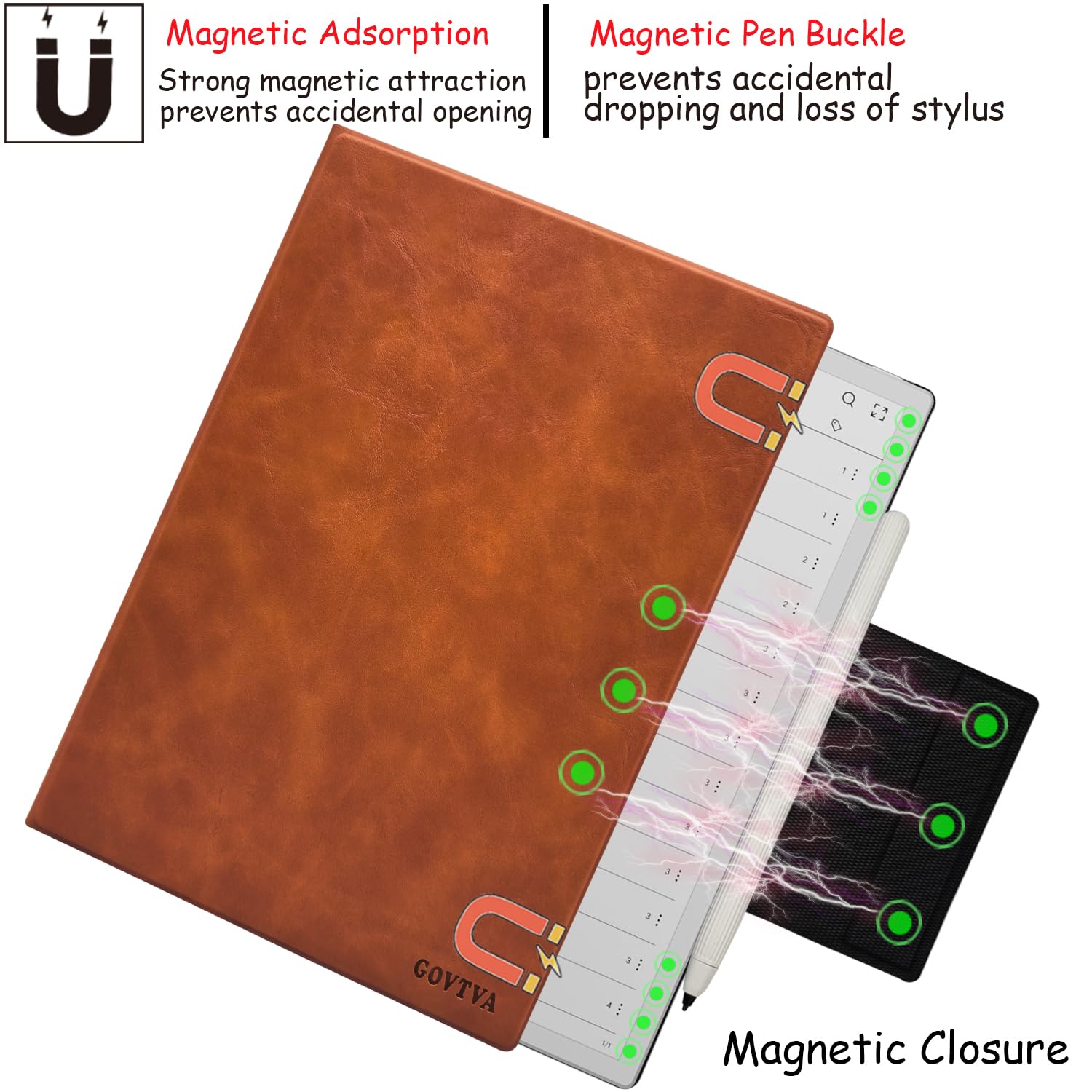 Amazon.com: GOVTVA Magnetic Case for Onyx Boox Tablet Note Max