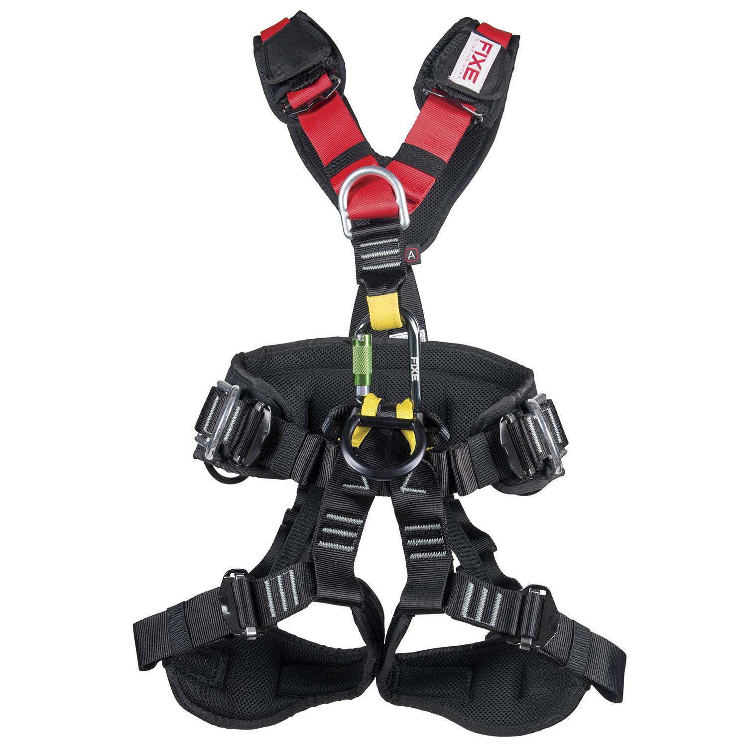 FIXE - Arnés integral CHALLENGER S/M - Arnés Seguridad Trabajos en Altura - Hombre y Mujer - Diseñado para sujeción, anticaídas y suspensión.