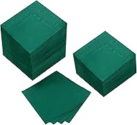 Vista 16 de 300 paquetes de servilletas de cóctel de 2 capas, servilletas de postre plegadas de 5 x 5 pulgadas, servilletas desechables para cena, boda