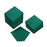 200 Pack Cocktail Napkin 2-Ply Dessert Napkins Folded 5 x 5 Inches Disposable Napkins for Dinner Wedding Birthday Party Bridal Anniversary Reception Event (200, Dark Green)