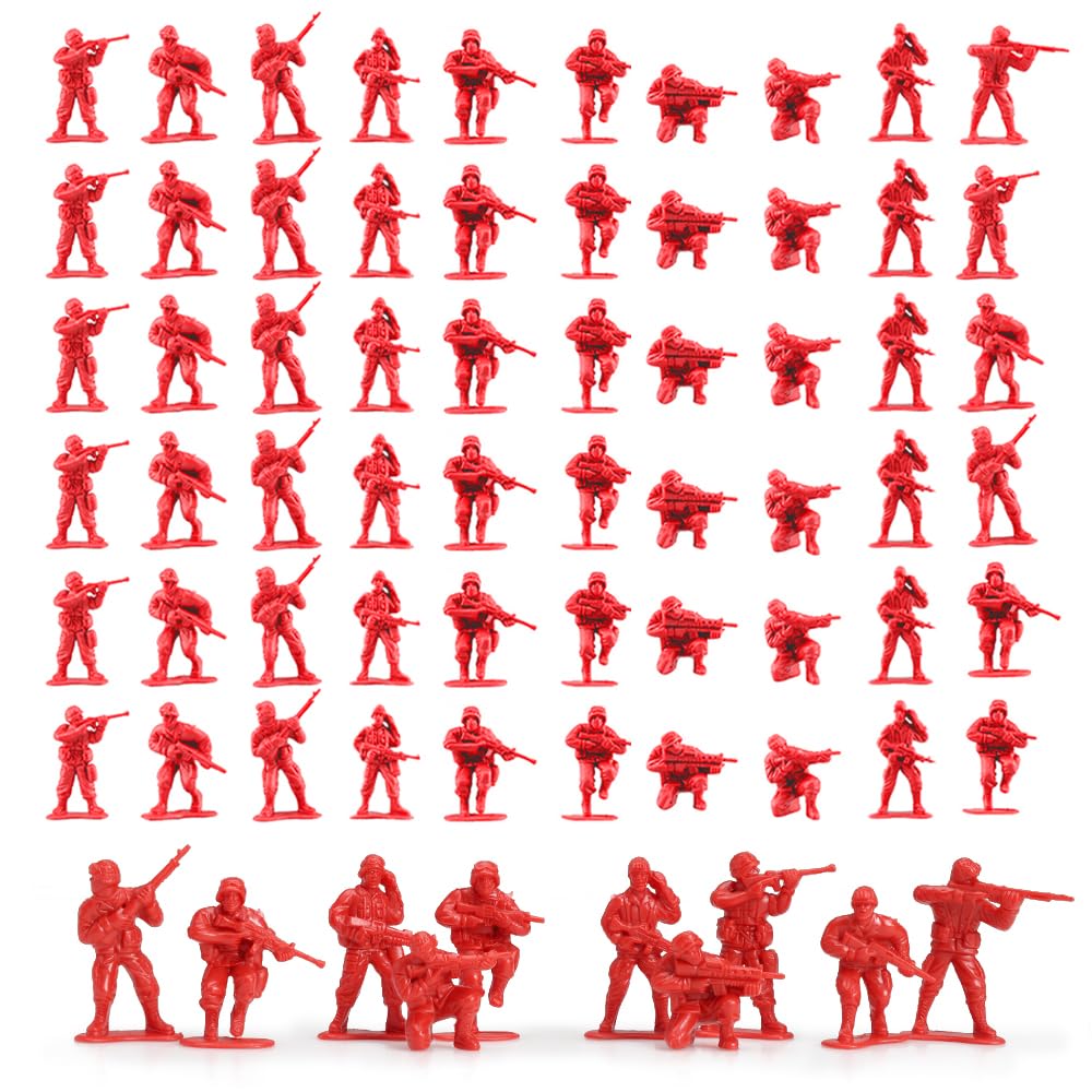 Amazon.co.jp: ViiKONDO アーミー メンズ おもちゃ レッドソルジャー