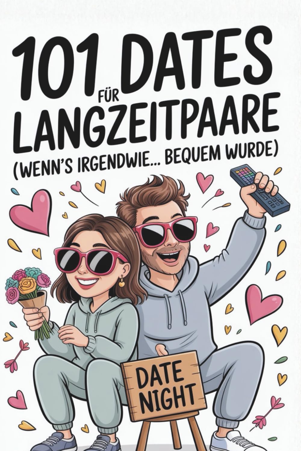 101 Dates für Langzeitpaare (wenn’s irgendwie… bequem wurde): Romantische und witzige Dateideen mit kleinen Reflexionsfragen für mehr Nähe im Alltag