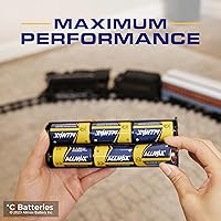 Vista 6 de Allmax C - Pilas alcalinas de máxima potencia (6 unidades) – Diseño de larga duración, a prueba de fugas, 7 años de vida útil, máximo rendimiento