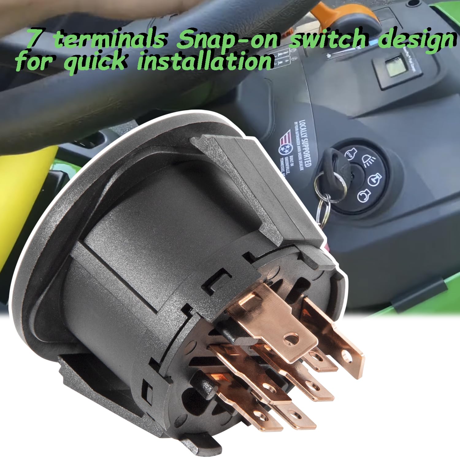 Interruttore Di Accensione Chiave Per John Deere Scotts S1642