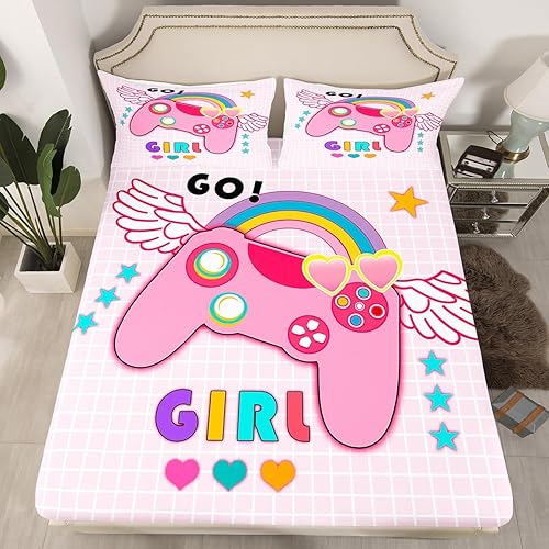 Miniatura 19 de Sábanas bajeras de violín 3D tamaño matrimonial, juegos de ropa de cama de 3 piezas para niños, niñas, niños, adolescentes, decoración de marrón