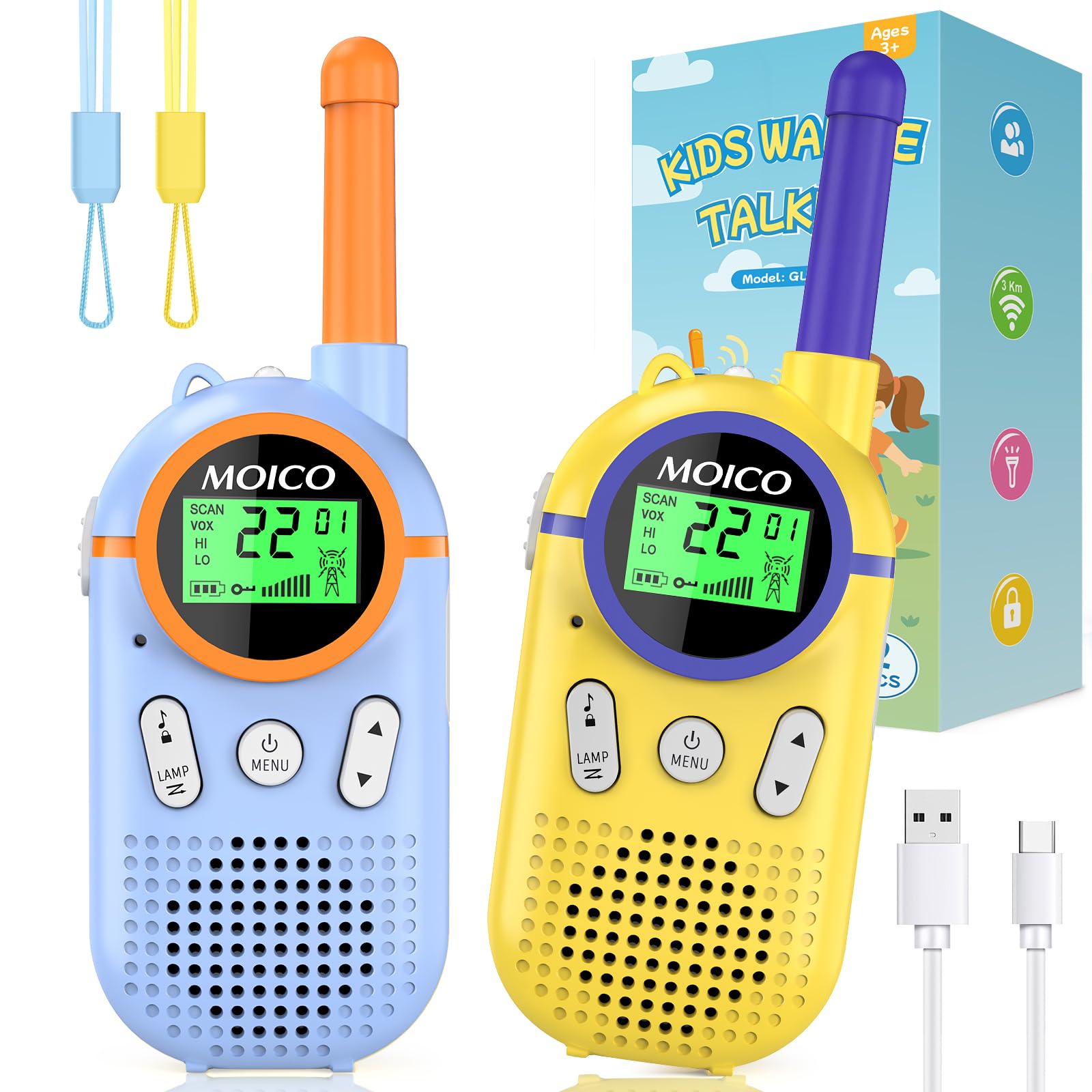 MOICO Banana Ranger Walkie Talkie