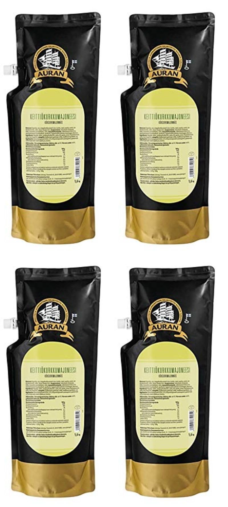 Auran Kitchen Cucumber mayonnaise Soße 4 Pack of 1.6kg