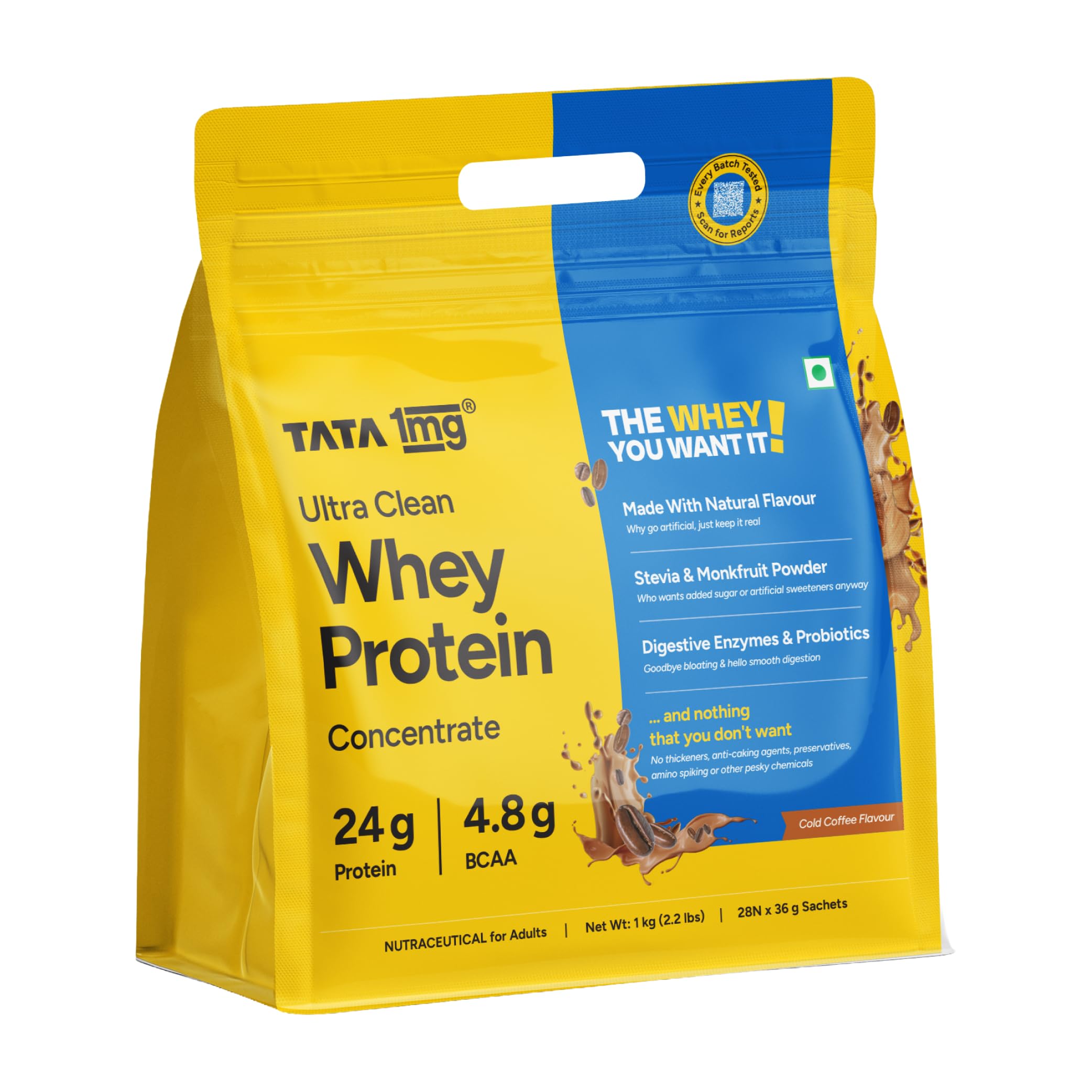 TATA 1MG Whey Protein 1kg - Image 1