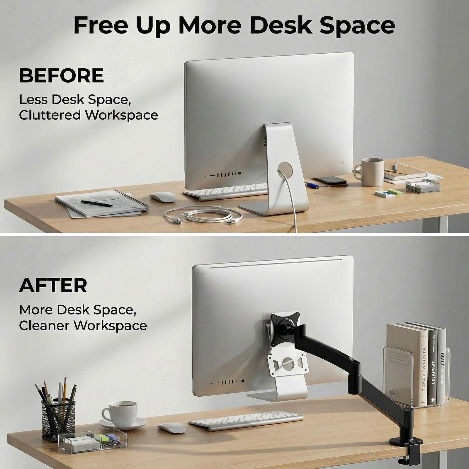 Adapter VESA Mount Kit Compatible with Apple iMac 21.5 inch & 27