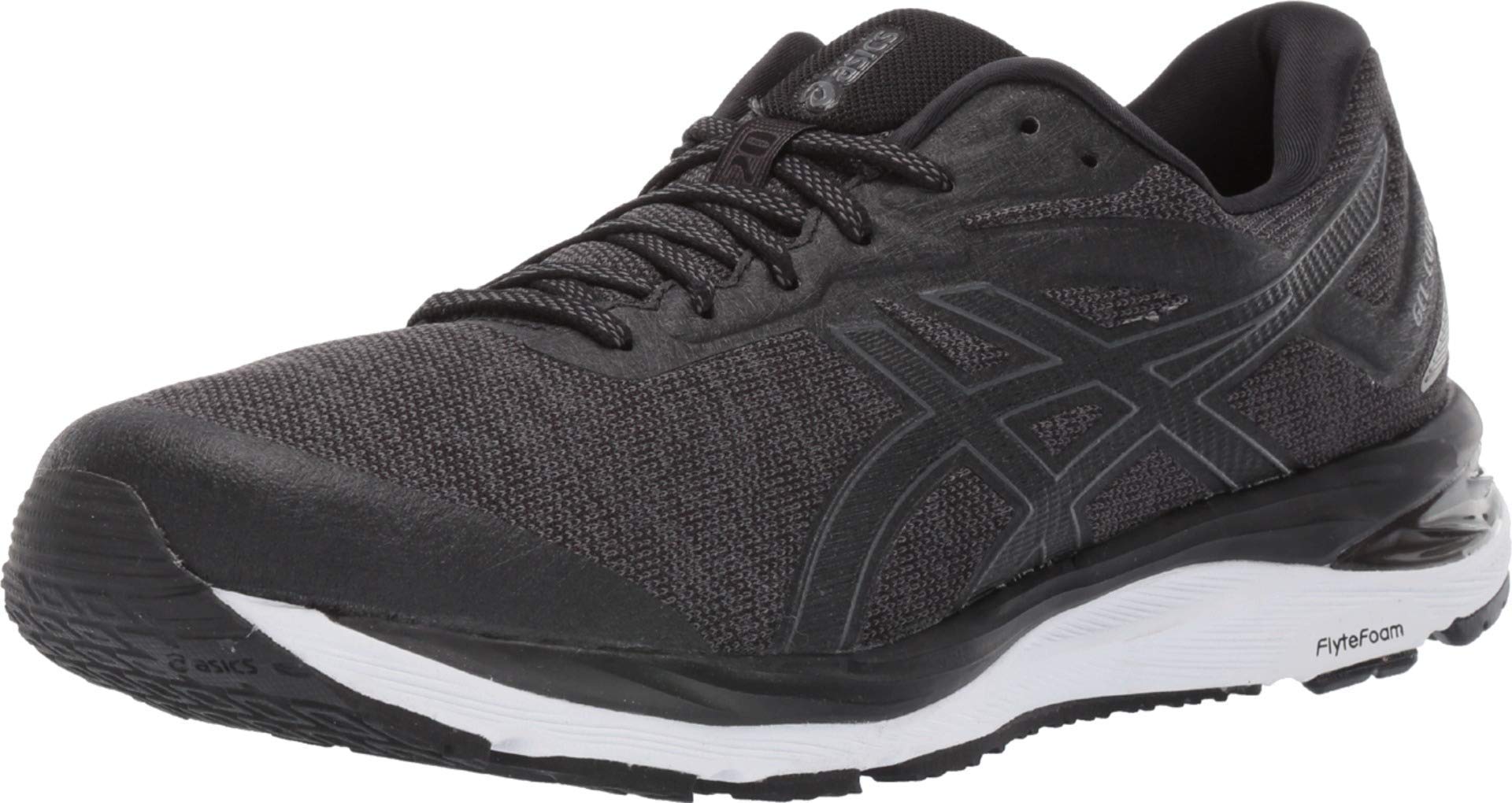 ASICS Men's Gel-Cumulus 20 MX Running Shoes, 11, Black/Dark Grey