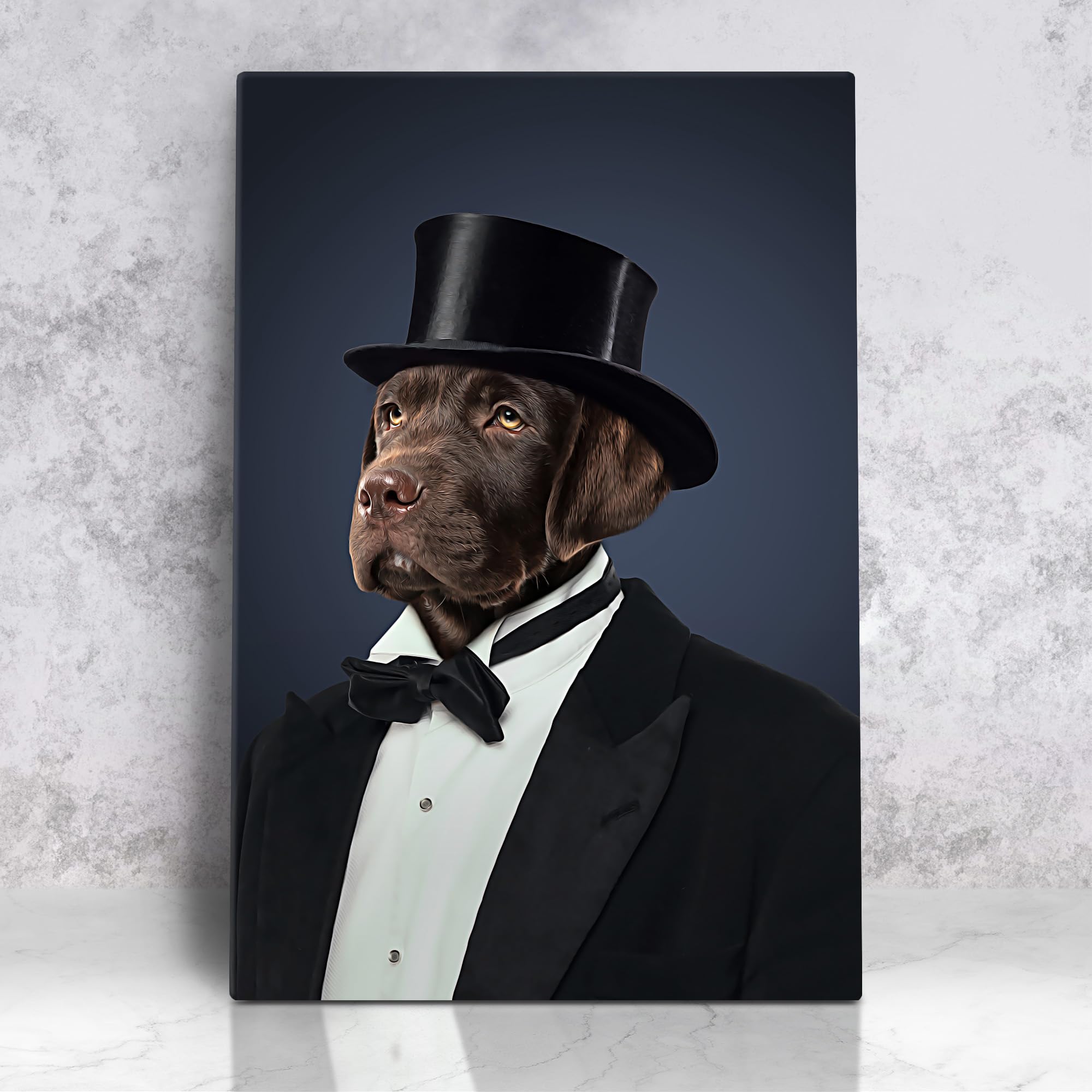 Awesometik Personalized Royal Pet Portrait