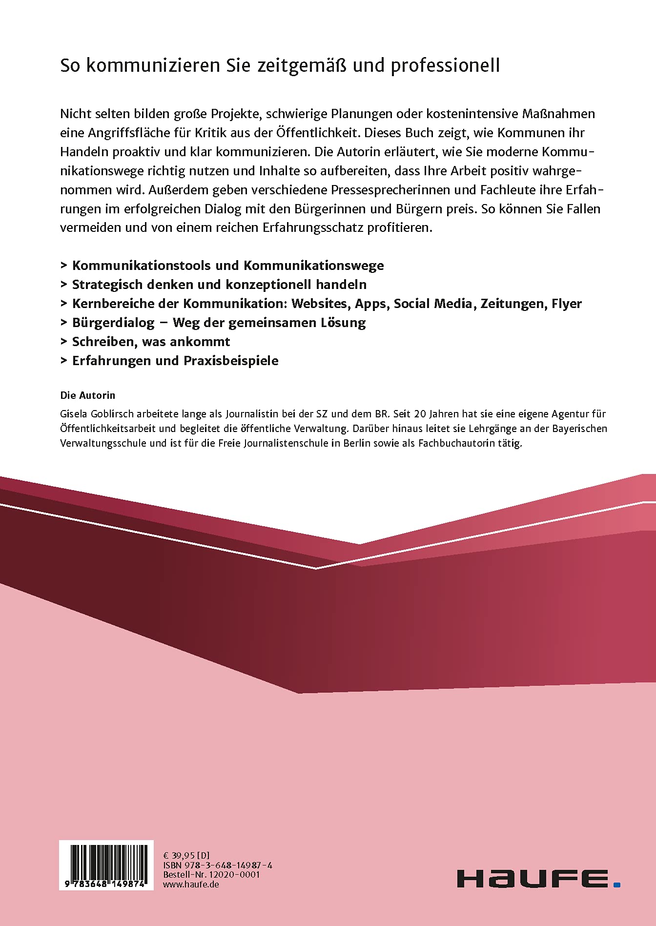 Öffentlichkeitsarbeit für Kommunen: Crossmedial, professionell, bürgernah (Haufe Fachbuch)