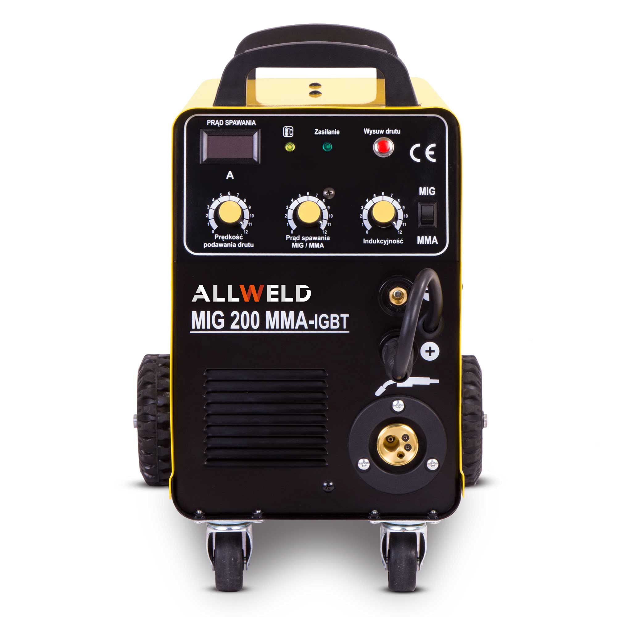 Saldatura In Acciaio MIG MAG Mag 200 St Digital IGBT Protective Gas Sa - Foto 12