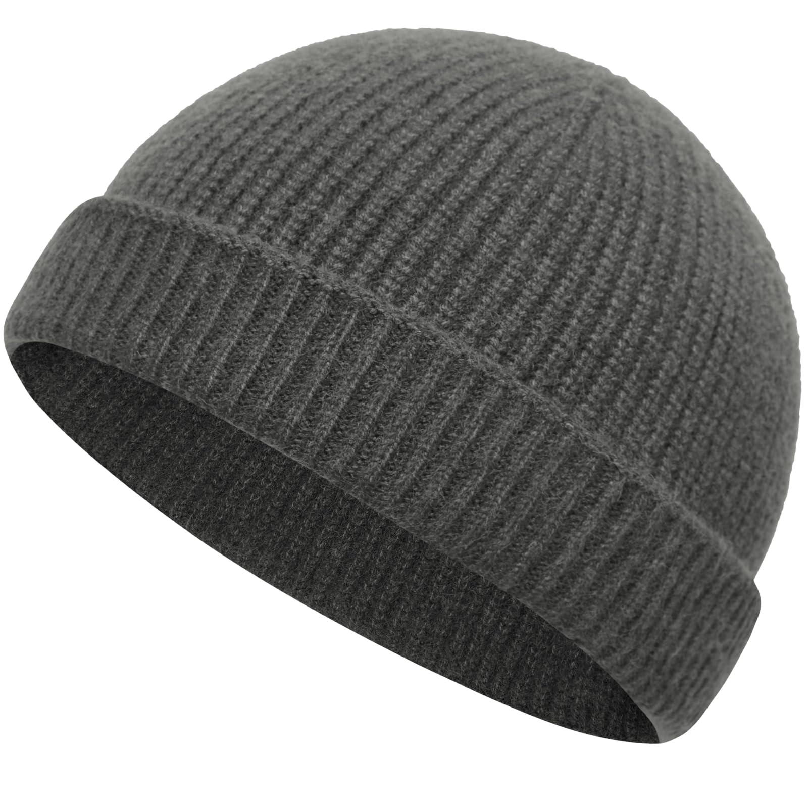 PHILIGHTS Fisherman Beanie Hat Watch Cap Thin Wool Mens Short Beanies Hats for Men Women Trawler Skull Caps