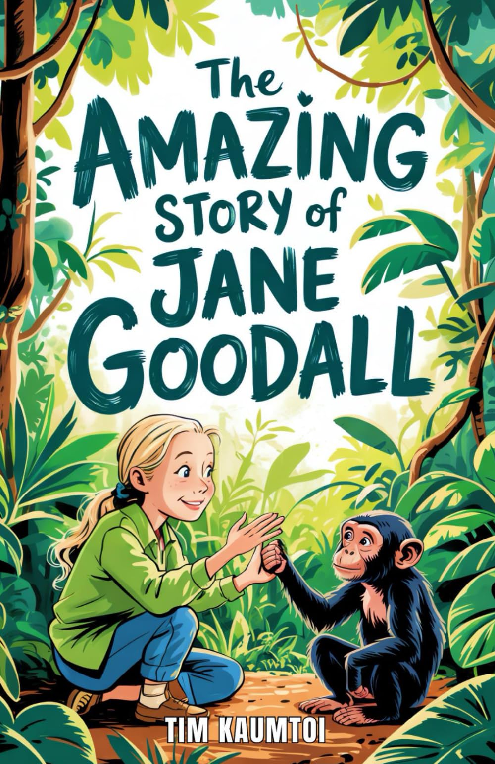 The Amazing Story of Jane Goodall: A Book for Curious Kids about the Scientist Who Lived Among Wild Chimpanzees (Legends Who Changed the World)