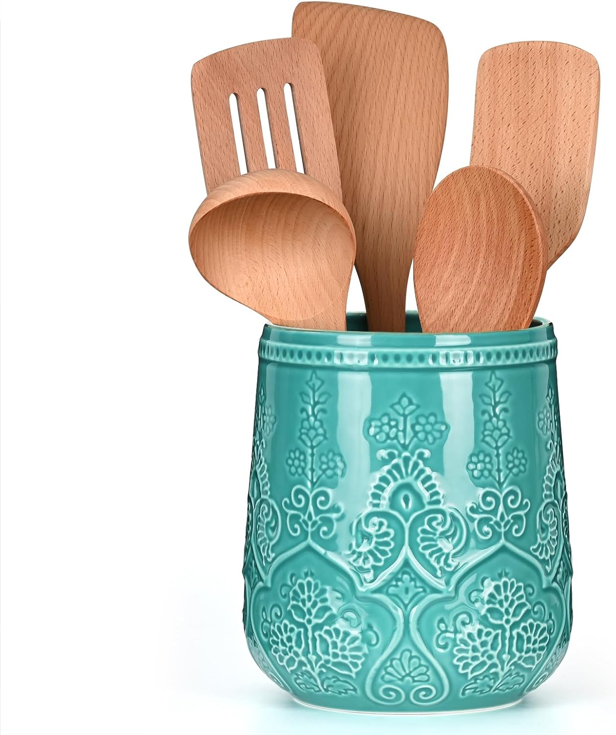 Lunaicorn Kitchen Utensil Holder, 5.4" Utensil Holder for