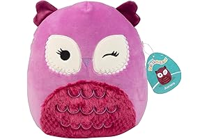 Squishmallows 10 inch Aurora the Owl, Super Soft Plush