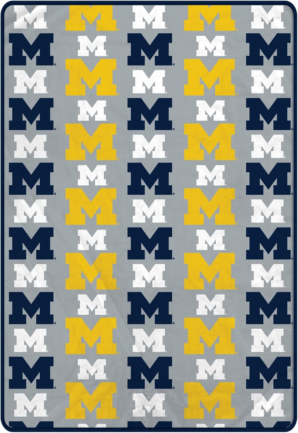 Pegasus Sports NCAA North Carolina Tar Heels Logo Roll Ultra Cozy Oversized Blanket