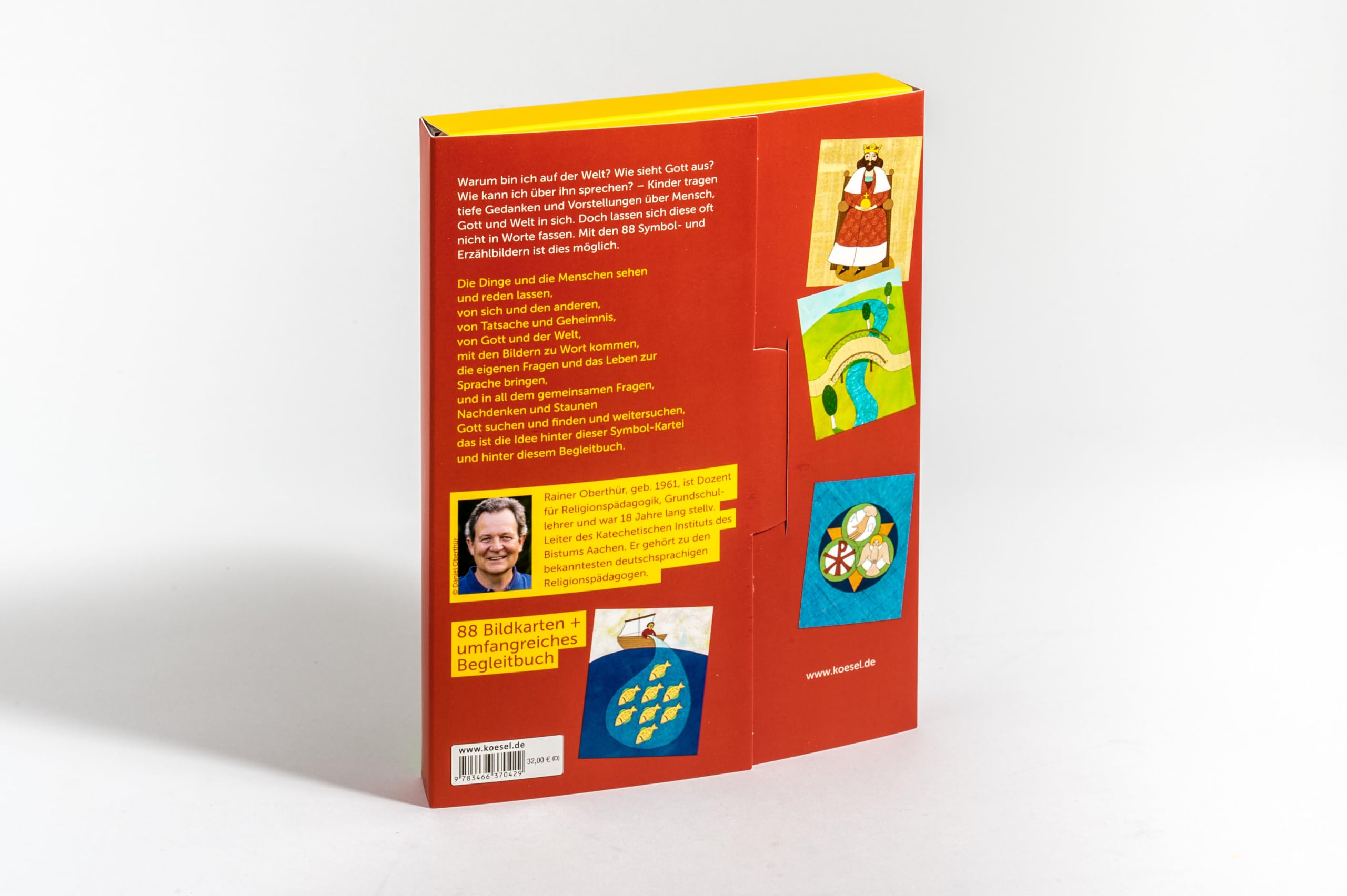 Die Symbol-Kartei: 88 Symbol- und Erzählbilder für Religionsunterricht und Gruppenarbeit - Bildkarten, umfangreiches Begleitbuch, Kopiervorlagen (Rainer Oberthür, Band 4)