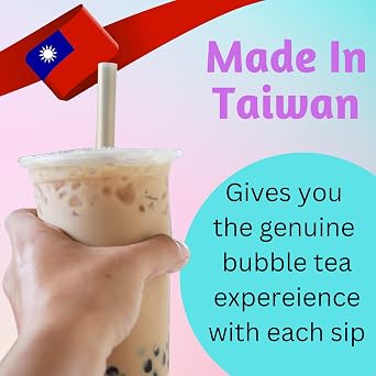 Bubble Tea Kit Refills - Extra Boba Pearls & Milk Tea Powder Packets For Bubble Tea Set. Instant Tapioca Pearls/Boba Balls In Brown Sugar Syrup, 3 in 1 Flavoured Milkshake Powder Drink Mix