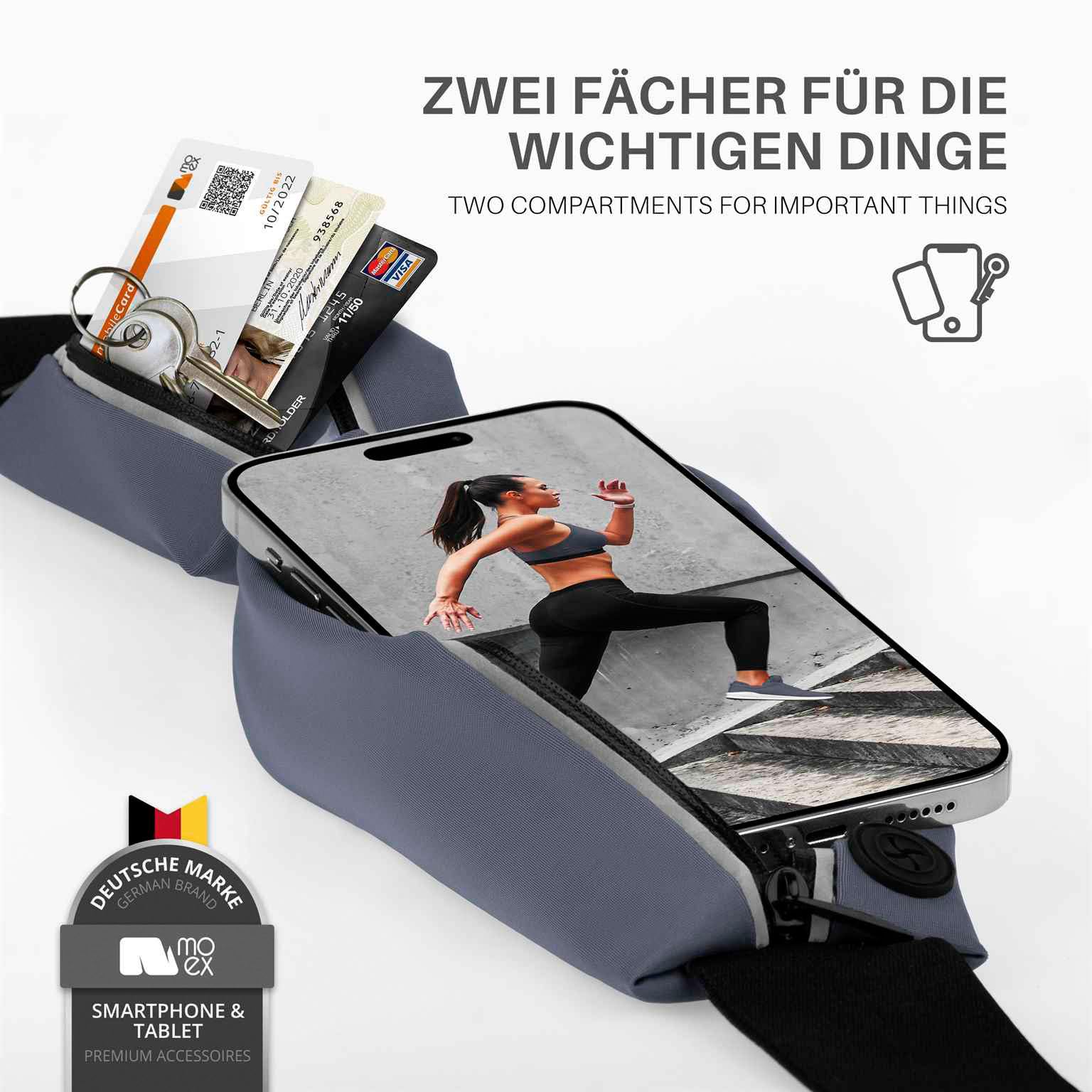 moex Agility Case per Telekom T Phone Pro – Custodia con passante