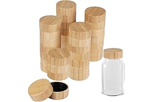 16 Pack Reusable Spice Jar Lids