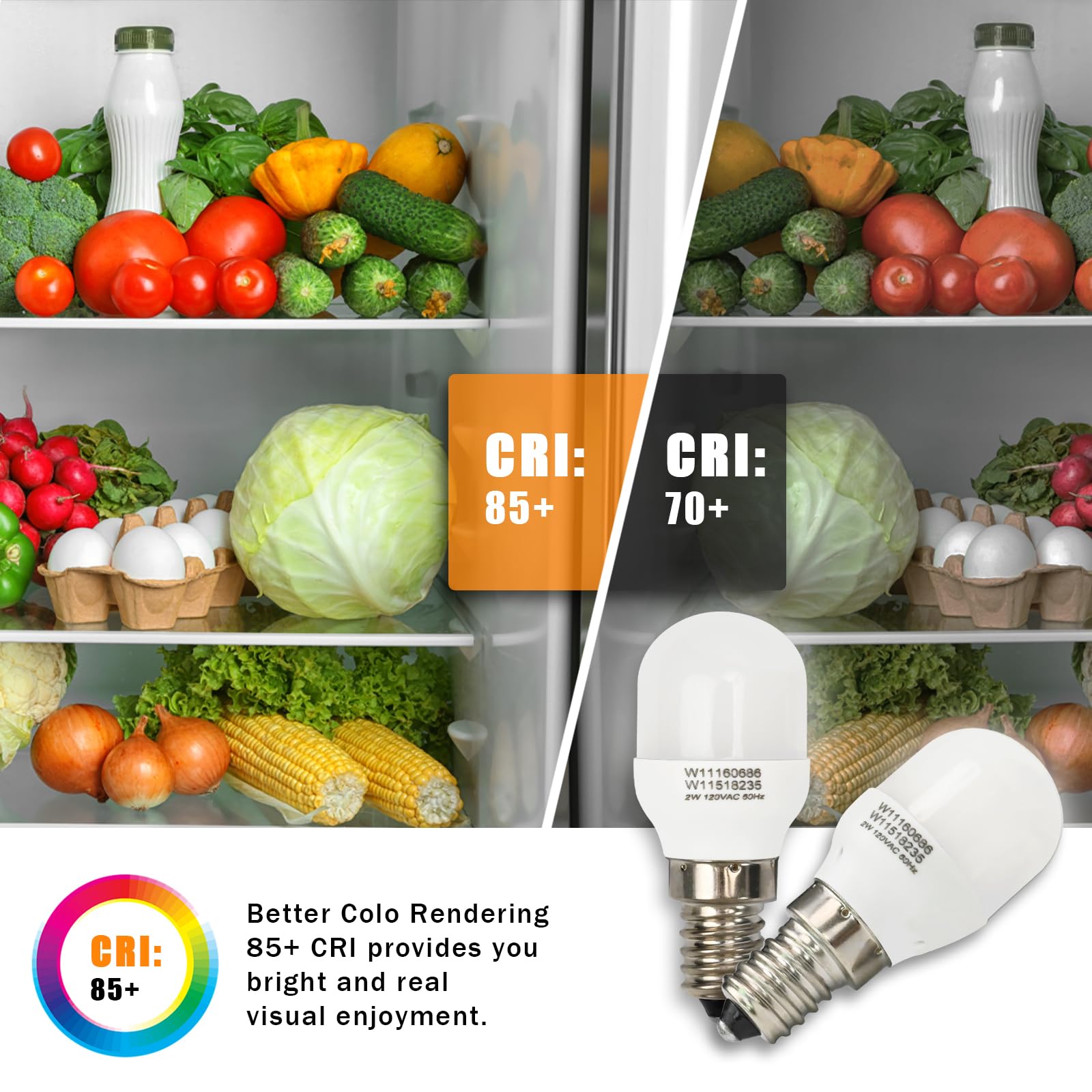 Amazon.com: Delixike W11160686 W11518235 Refrigerator LED Lamp