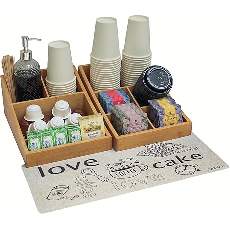 IMAJINAAR Bamboo Craft Station with Storage