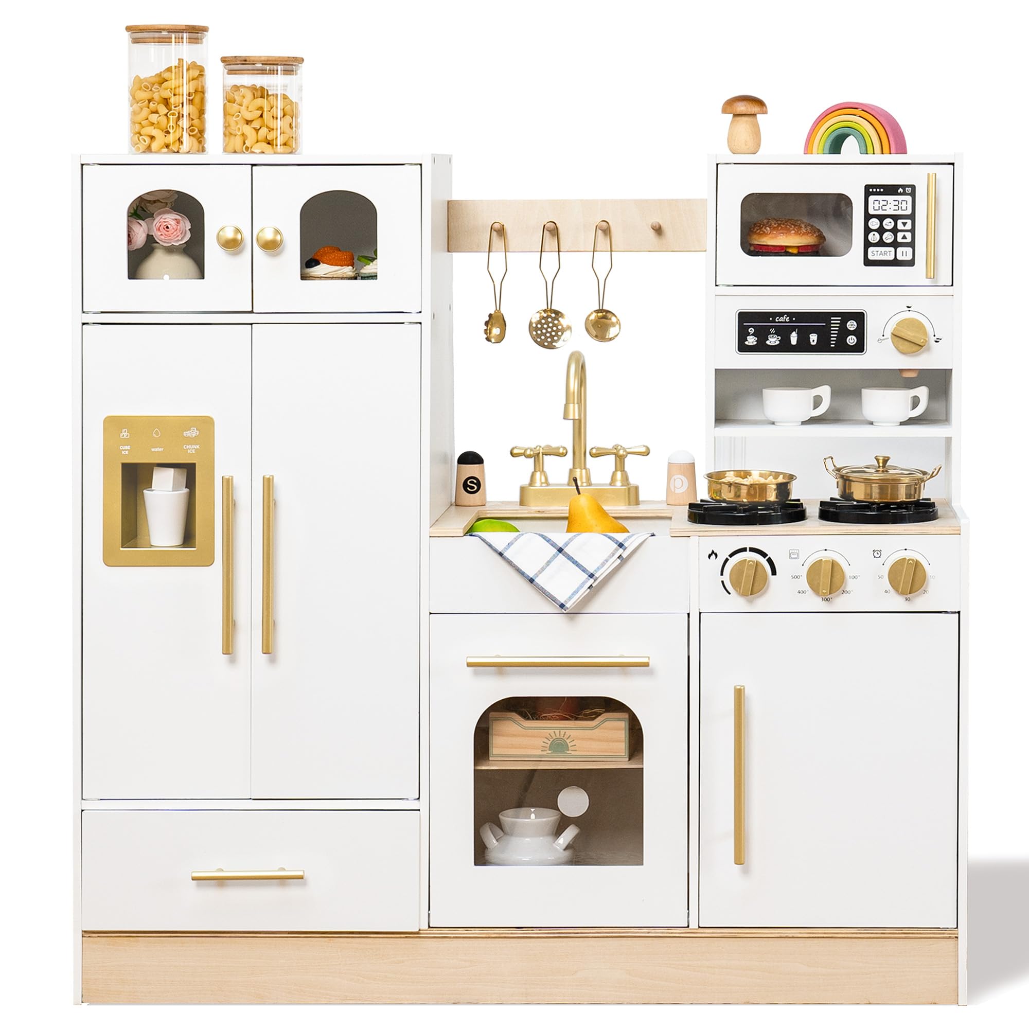 Photo 1 of ****It is used; it is unknown whether any parts are missing, and it is unknown whether it functions 100%.
*** Wooden Play Kitchen Set