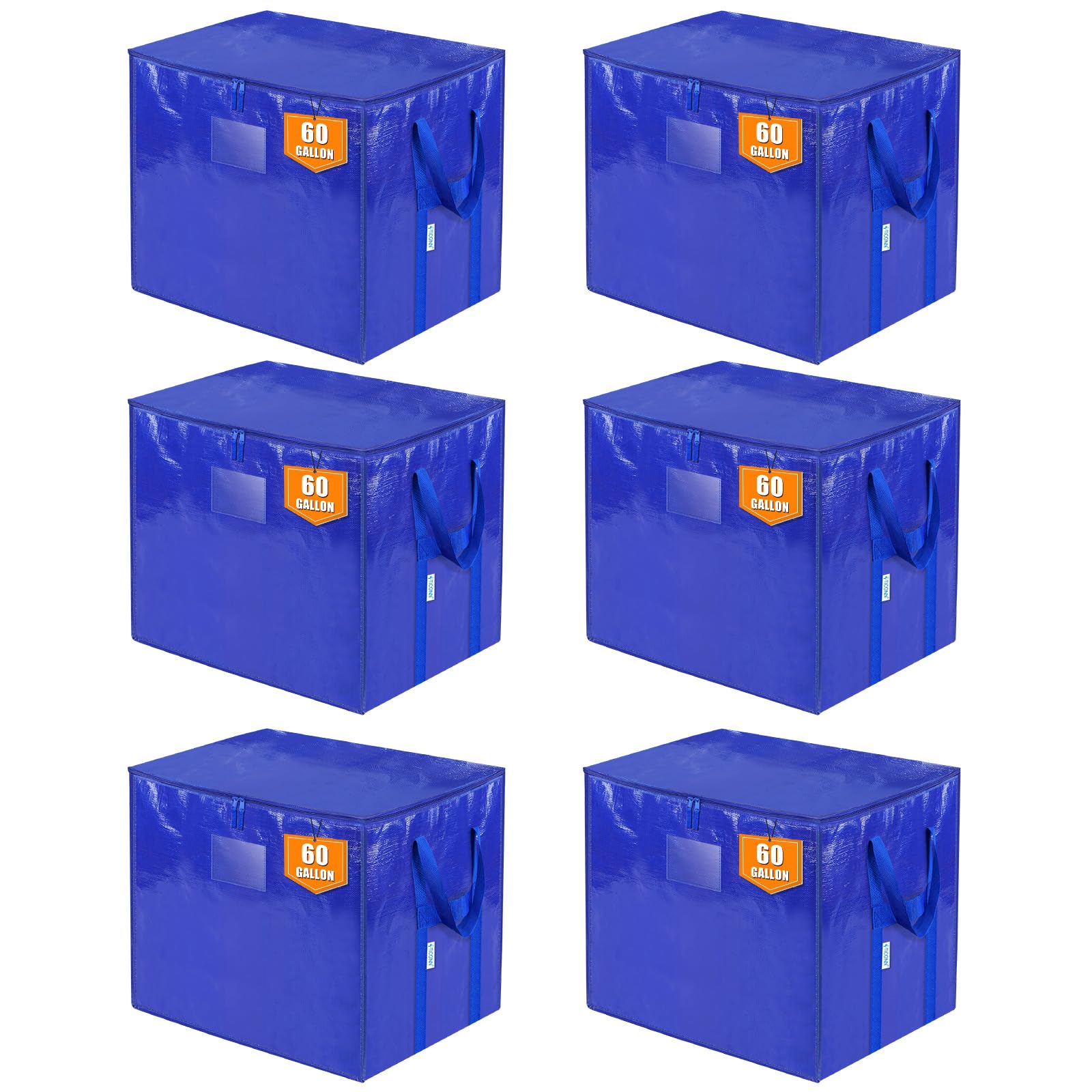 Amazon.com: TICONN 6 Pack Jumbo Moving Bags with Reinforced Handles ...