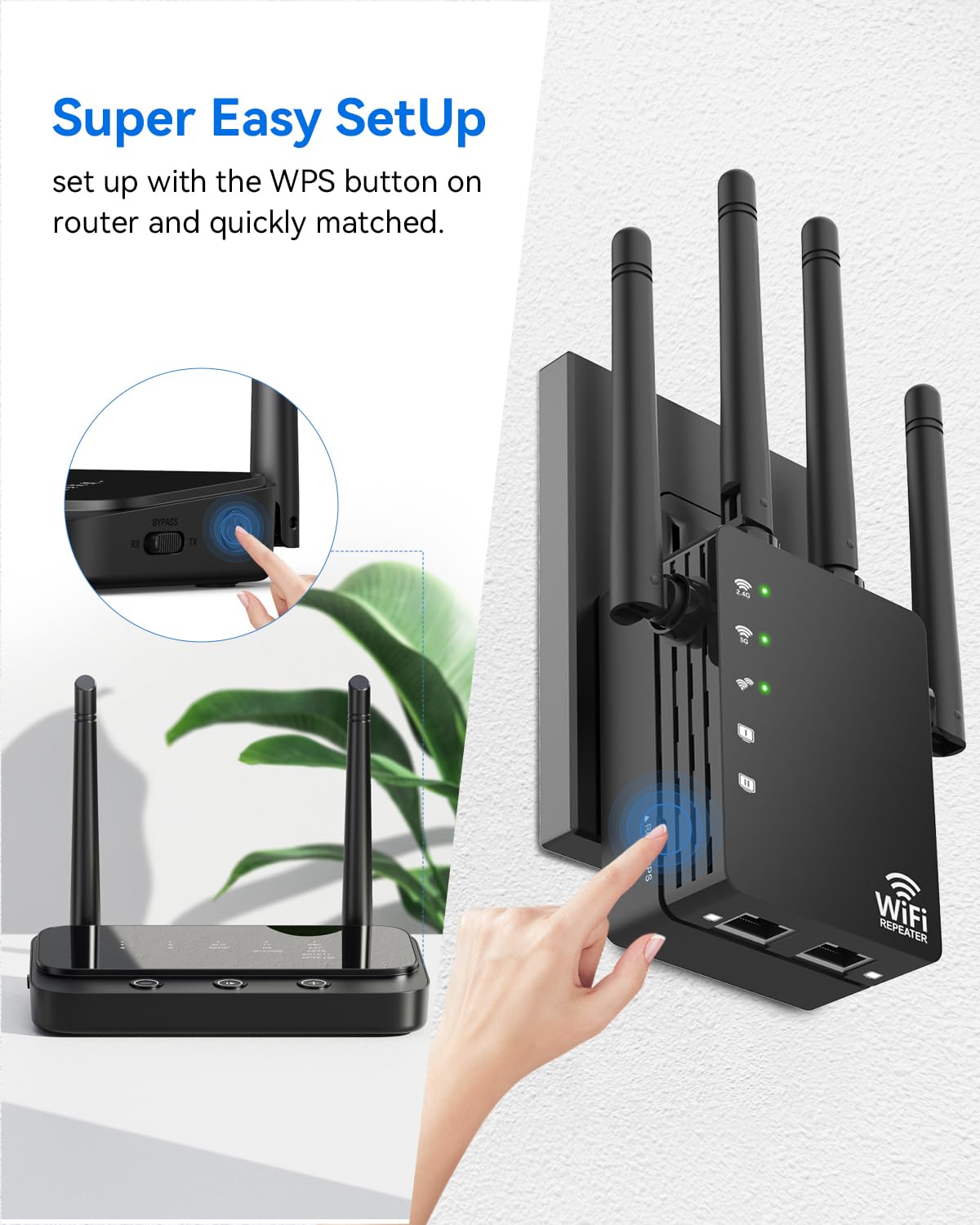 Home Internet Extensor Tenda N300 WIFI Extender Signal Booster For