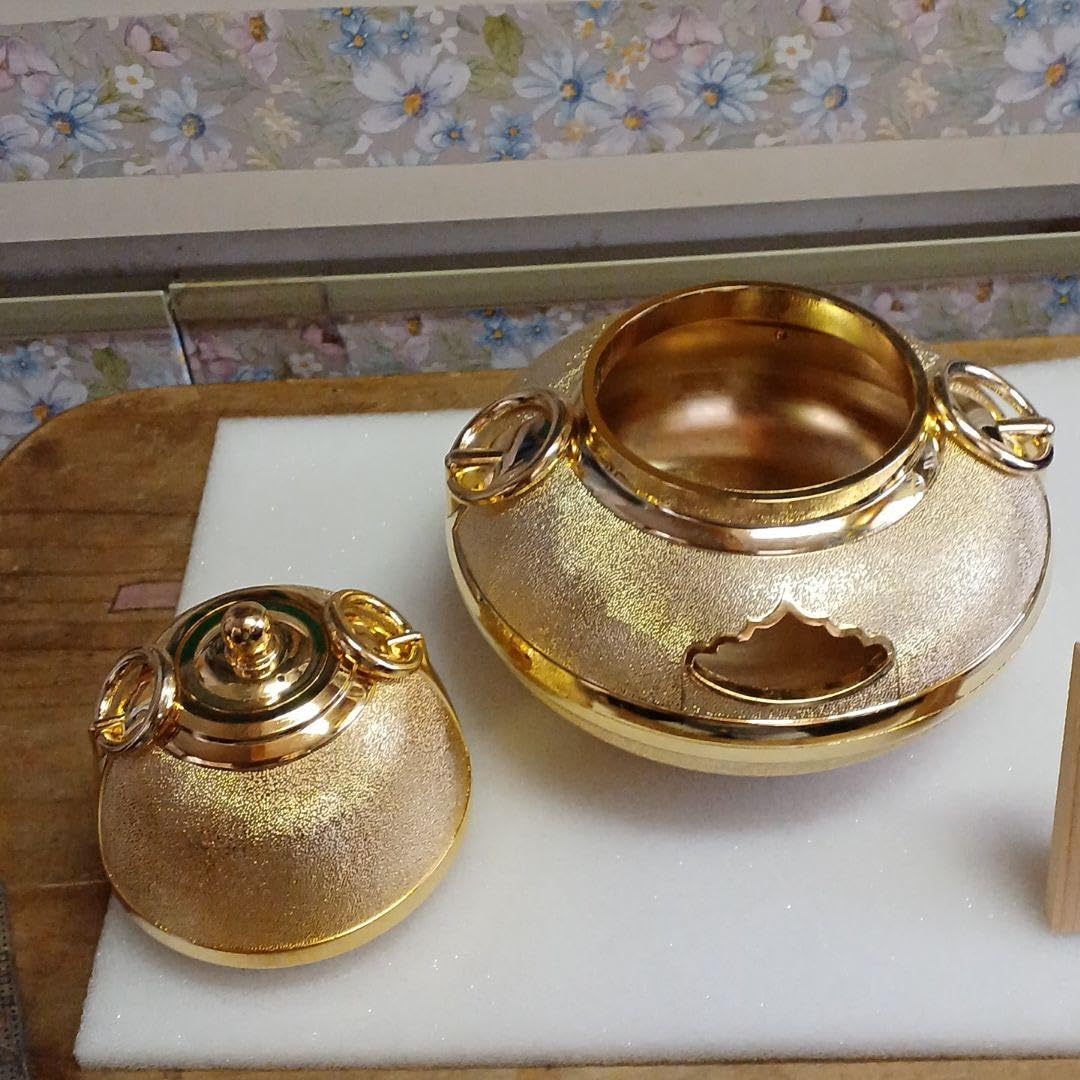 Amazon.co.jp: 24kgpの、茶釜。メッキ仕様 : ホーム＆キッチン