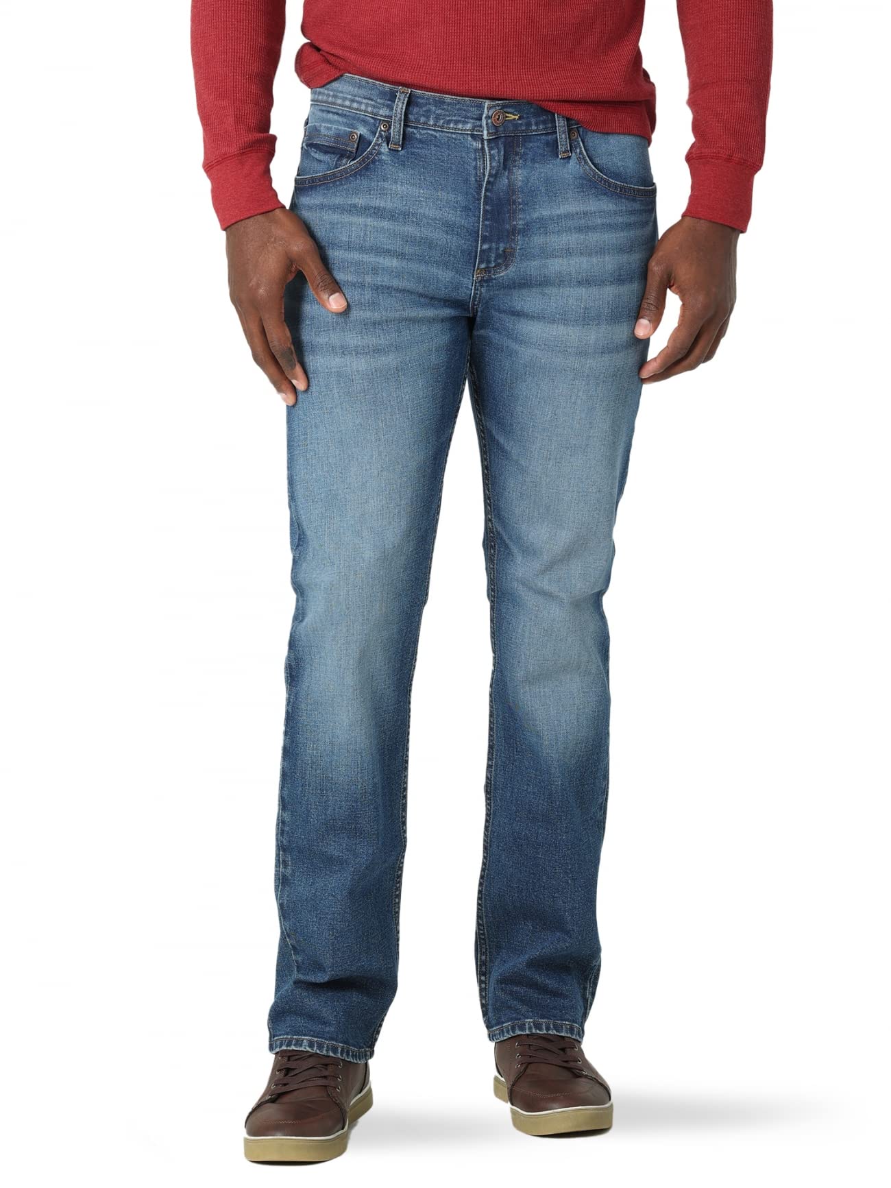 Wrangler AuthenticsMen's Slim Fit Straight Leg Jean