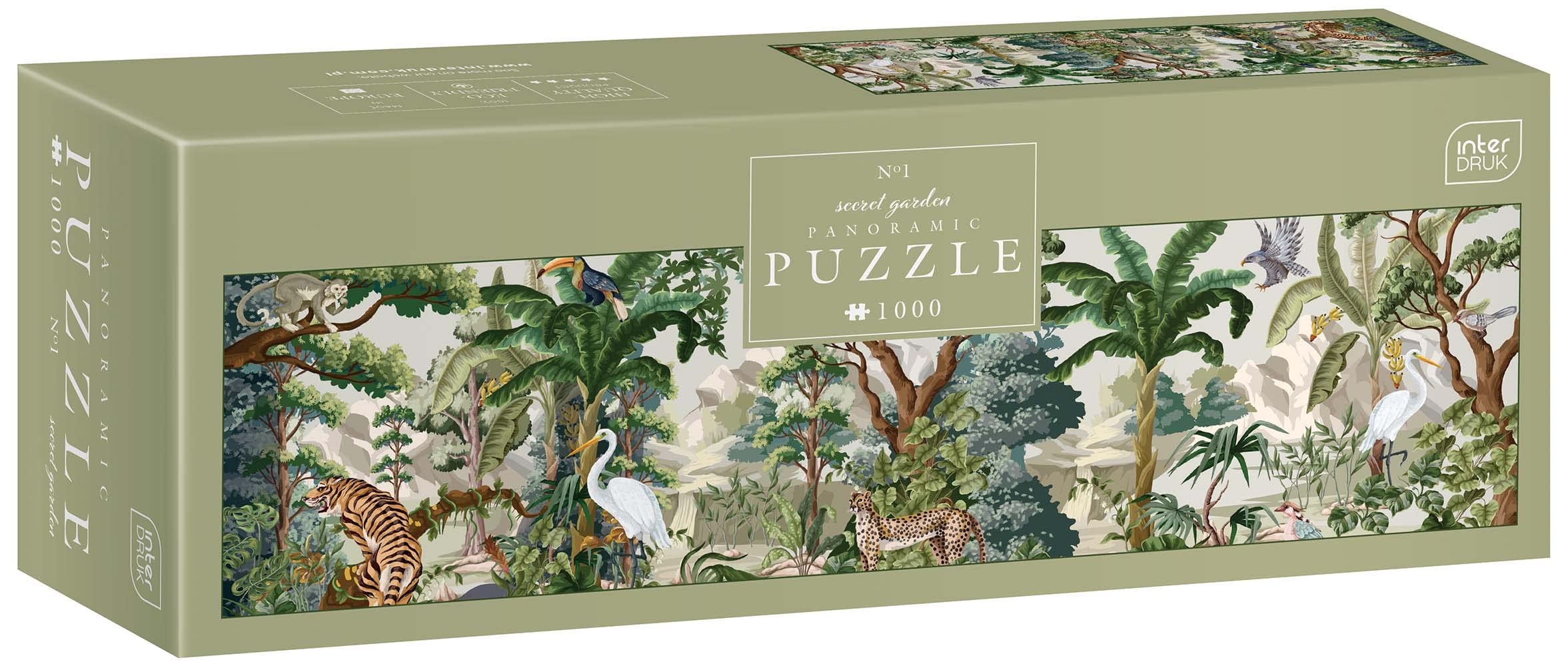 Amazon.com: Secret Garden no. 1-1000 Pieces Panorama Jigsaw Puzzle