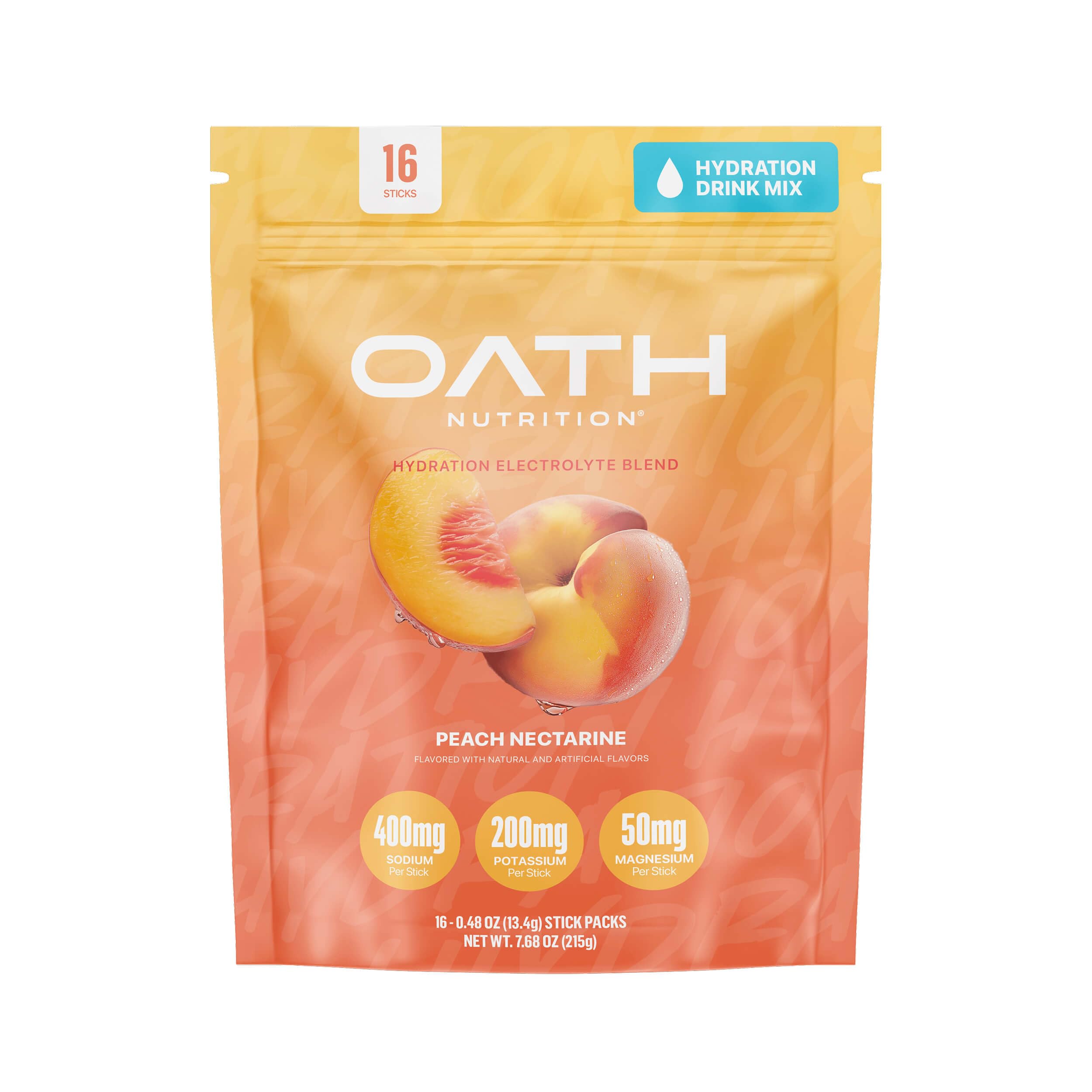 Oath Nutrition Hydration Electrolyte Powder, Complete Electrolyte Blend for Rapid Hydration and Muscle Support, 16 Single-Serve Packets, Strawberry Key Lime — Amazon image 12