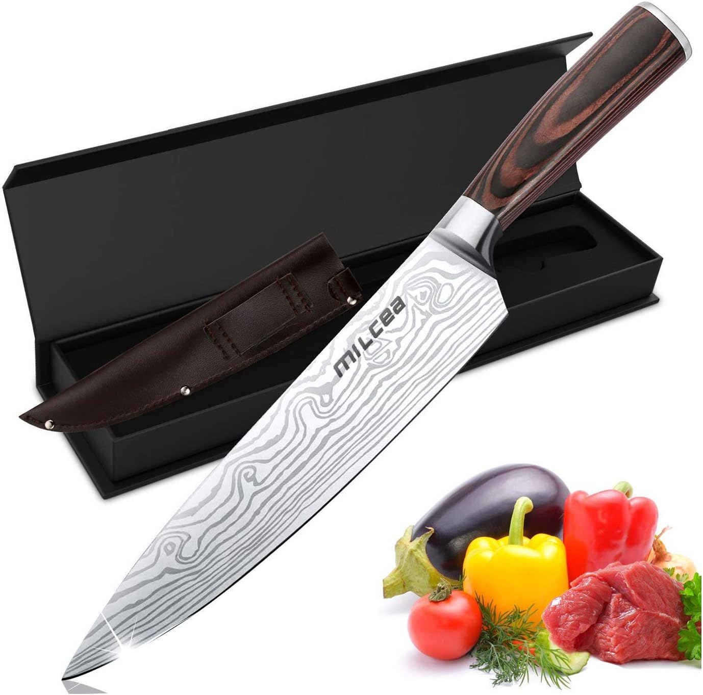 Mandoline Slicer, 3 in 1 Stainless Steel Mandoline Slicer Adjustable Kitchen Food Mandolin Vegetable Julienne Slicer Chopper Cutter for Fruits from Paper-Thin to 9mm (Multicolour)