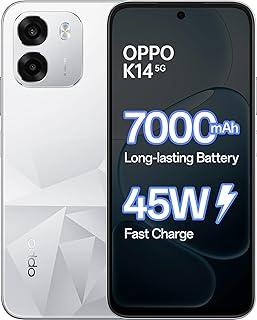 OPPO K14 G 6GB RAM 256GB Storage (Prism White)