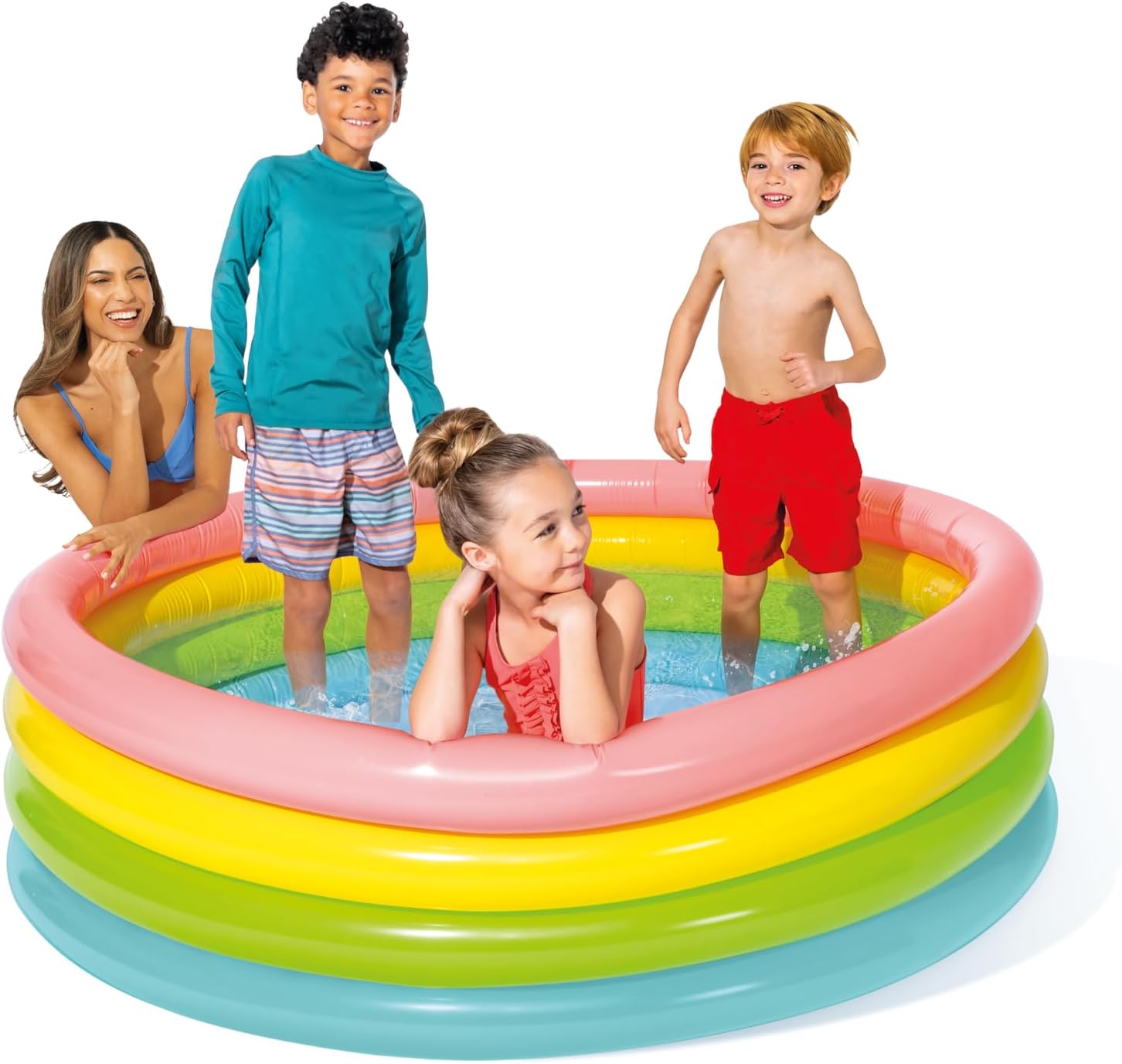 Intex Sunset Glow Inflatable Pool, 66in x 18in
