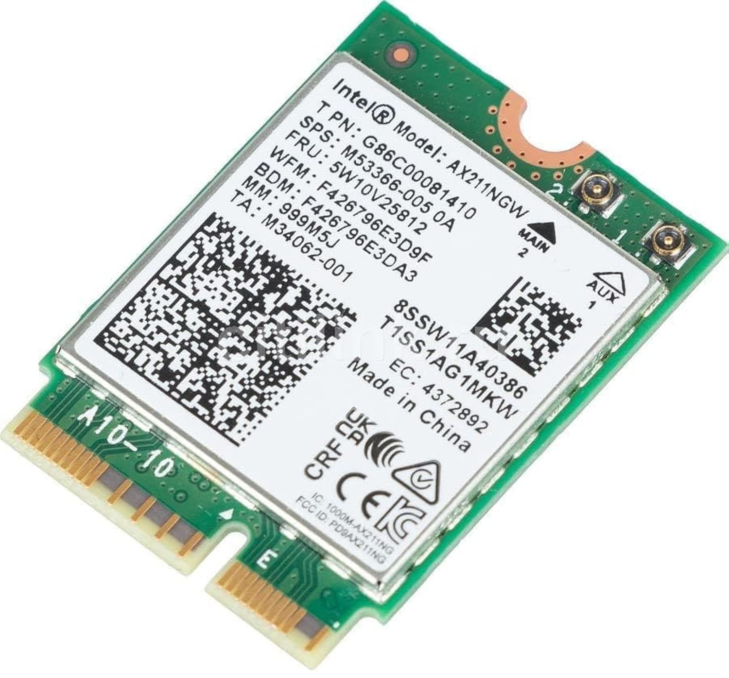 Amazon.com: WiFi 6E Adapter for Intel AX211 | Tri-Band, Up to 2.4
