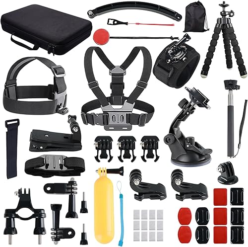 Accesorio de cámara de acción para GoPro Hero 12111098765 DJI Osmo Action 5 ProAction 4Action 3, AKASO EK7000 Insta360 X2 X3 DBPOWER APEMAN Yi